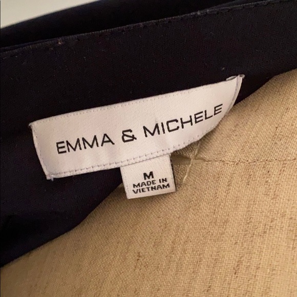 Navy blue sleeveless jumpsuit. Size M - Picture 5 of 5